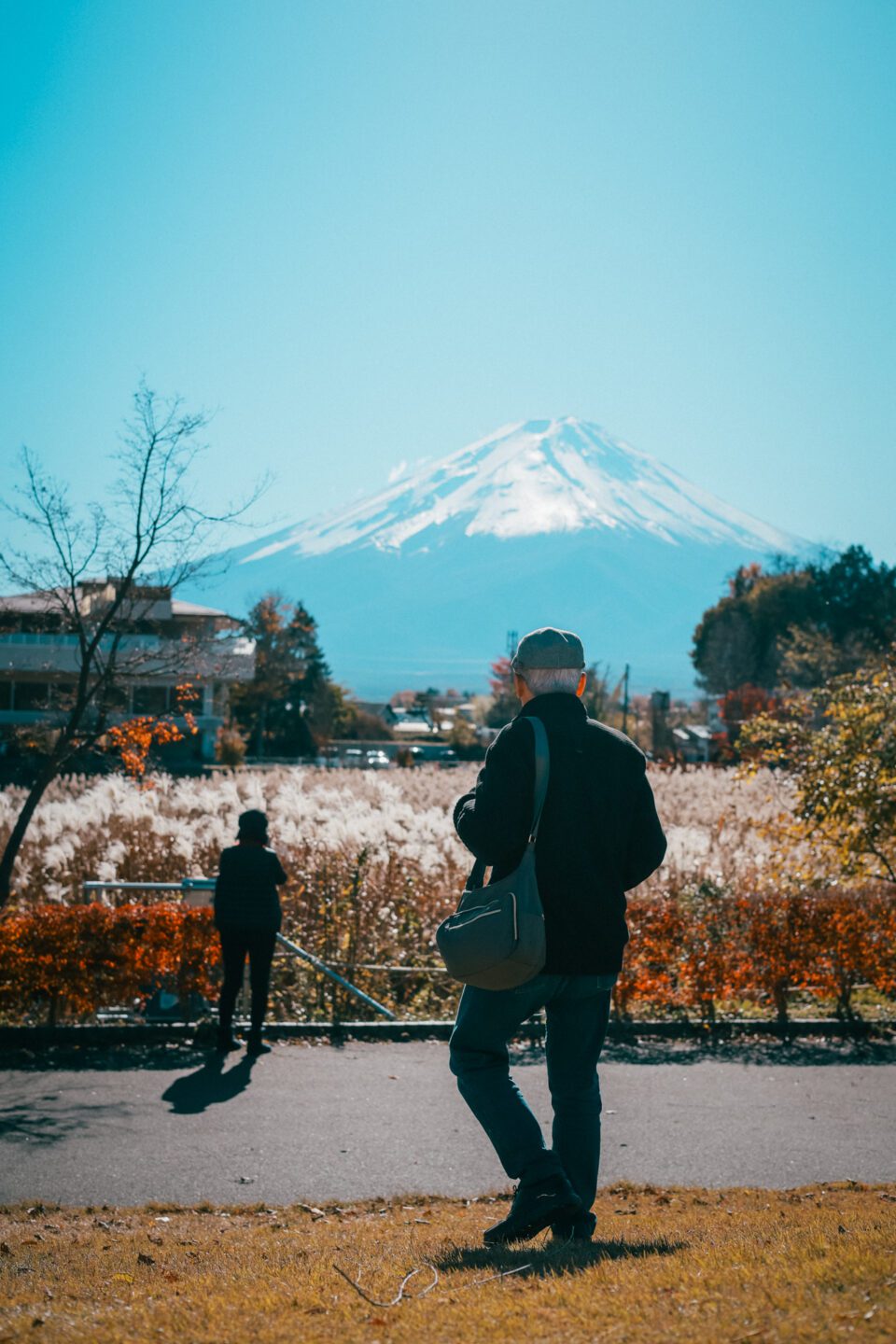 秋。家庭旅行紀錄｜銀髮族旅拍｜河口湖｜山中湖｜東京